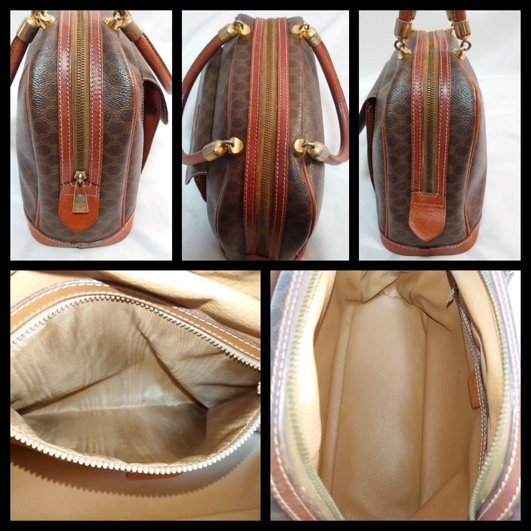 Mint Condition CELINE Macadam Pattern Handbag - image 6