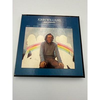 John Williams and Friends Reel to Reel Tape 7.5 IPS - Untested