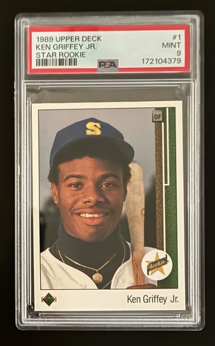 1989 Upper Deck Ken Griffey, Jr. RC PSA 9 Mint