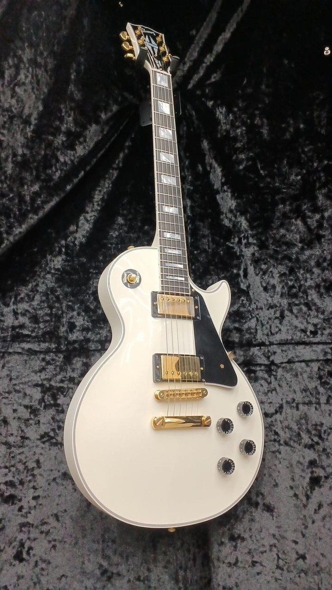 【希少】Gibson Les Paul Custom Alpine White Gibson Custom Shop Les Paul Custom Alpine White 2023 Electric