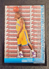 Chris Paul Rookie Card ( 2005-06 Bowman Chrome Draft Picks & Prospects RC #111 ). rookie card picture