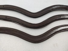 Lot 5 x 1 Empty channel Leather Browband All Size  Shape 6,8 Or 10mm For Horse