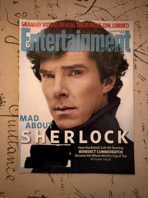 Sherlock Benedict Cumberbatch Complete Entertainment Weekly Jan 24 2014 Issue
