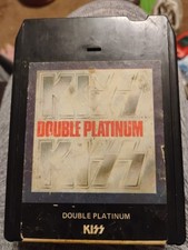 KISS DOUBLE PLATINUM VOLUME 1 ONLY 8 TRACK TAPE