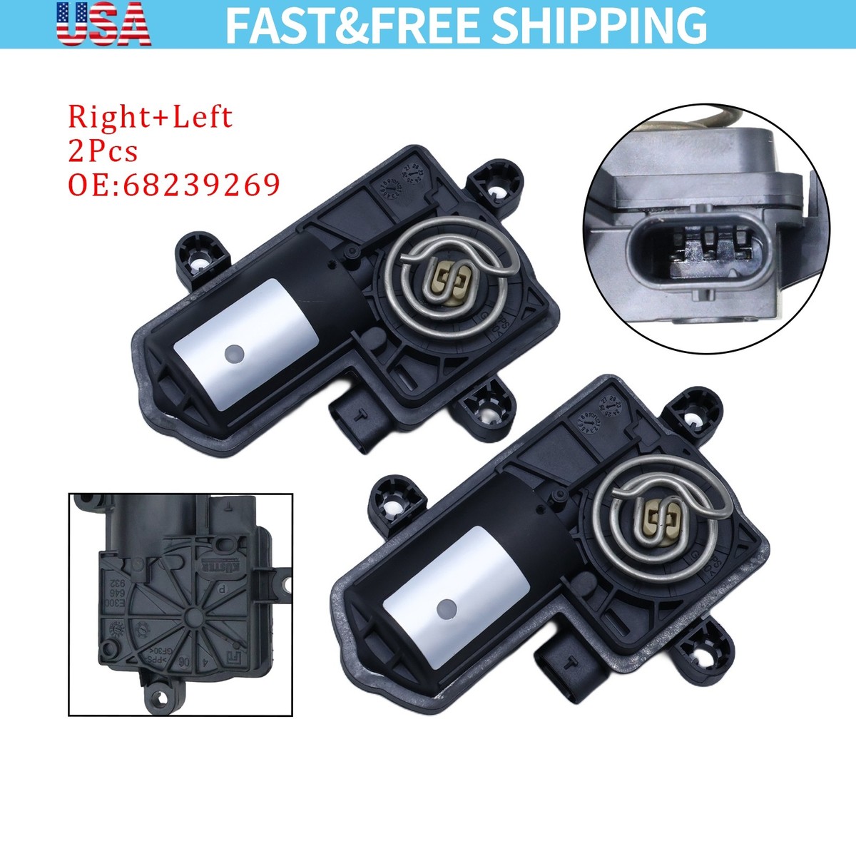 68239269AA Active Exhaust Valve Actuator For Dodge Charger Scat