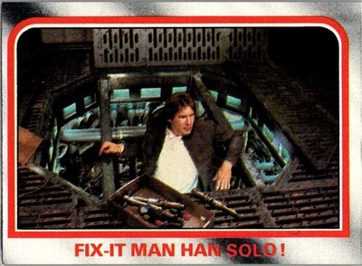 1980 Topps FIX-IT MAN HAN SOLO! THE EMPIRE STRIKE BACK #55