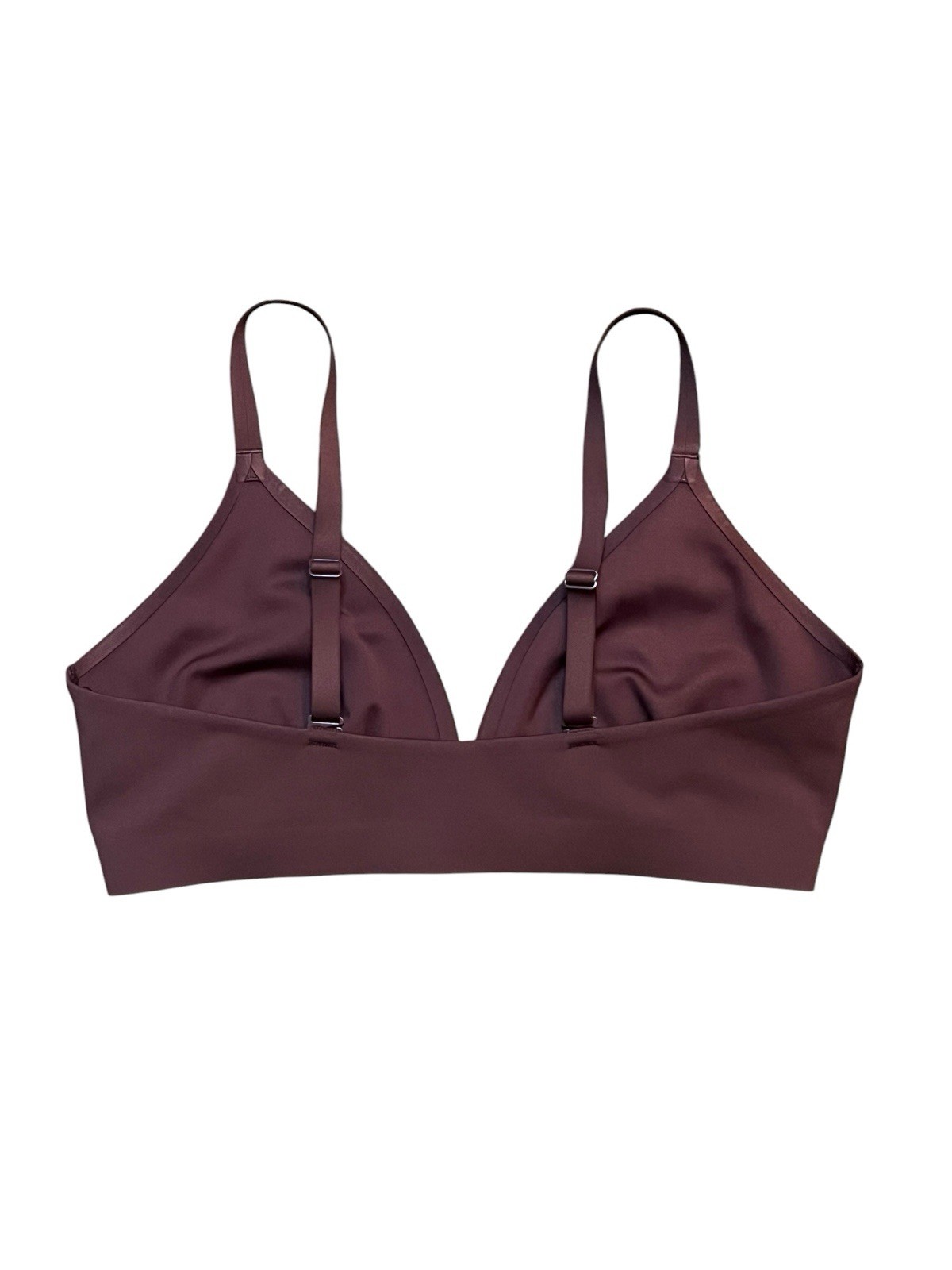 Nike Form Women's Large Light-Support Non-Padded Triangle Sports Bra Burgundy image 6