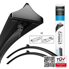 Scheibenwischer für BMW Serie 3 (E90) Set für Frontscheibe Single Action D1198