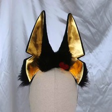 New Original Halloween Anubis Cosplay Beast Wolf Ear Headband Hair Hoop Custom
