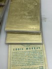 Vintage 23k Gold Foil  Sports Cards Lot Of 30 Cards — photo 5