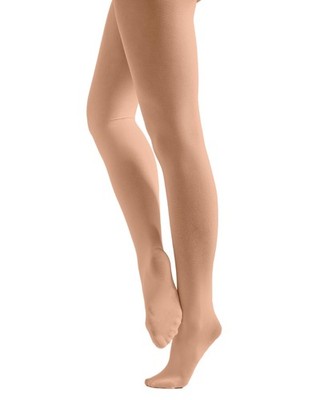 Silky Dance High Perf Fuß Vollfuß Ballettstrumpfhose für 9-11 Jahre, hellbraun 