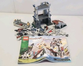 Vintage LEGO Castle Drawbridge Defense Set 7079 Incomplete Parts Pieces Manual