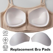 Removable Washable Bra Cup Inserts Bra Cups Replacement Bra Pad Sports Cups