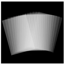 15 Pack 6 Mil Blank Stencil Sheets 12 x 24 inch Mylar Sheet Clear PET Blank S...