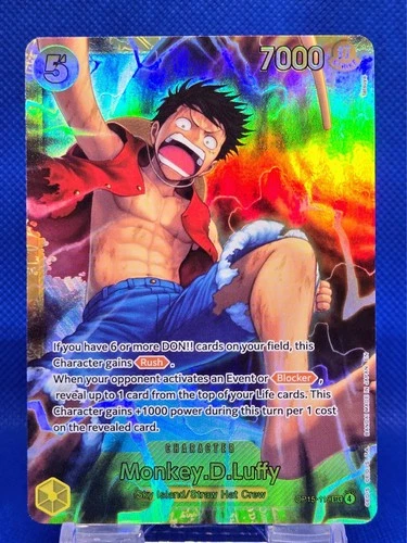 Monkey.D.Luffy OP15-119 SEC | Adventure on Kami's Island | One Piece TCG | EN