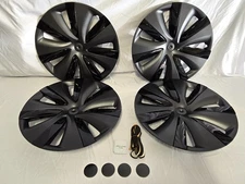 Set of 4 Tesla Model 3 Highland Wheel Covers 18-Inch Hubcaps 2024-2025. NEW NIB