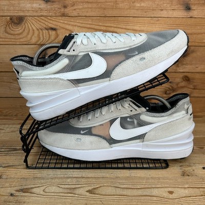 Nike Turnschuhe Herren Größe UK 10,5 Waffle One Summit Weiß Sommer Freizeitschuhe