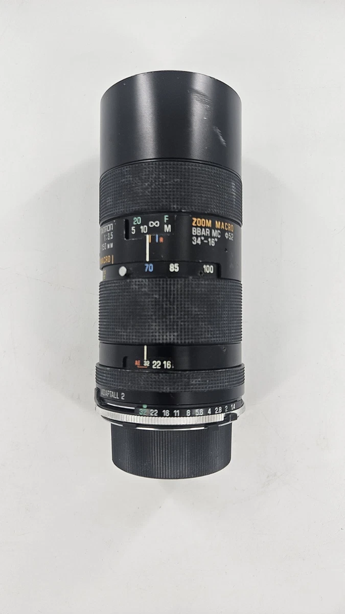 Tamron Manual Focus Lenses 150mm Focal for sale | eBay