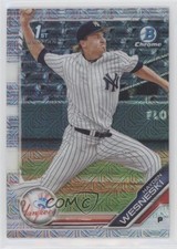 2019 Bowman Draft Chrome Mojo Refractor Hayden Wesneski #BDC-177 1b3