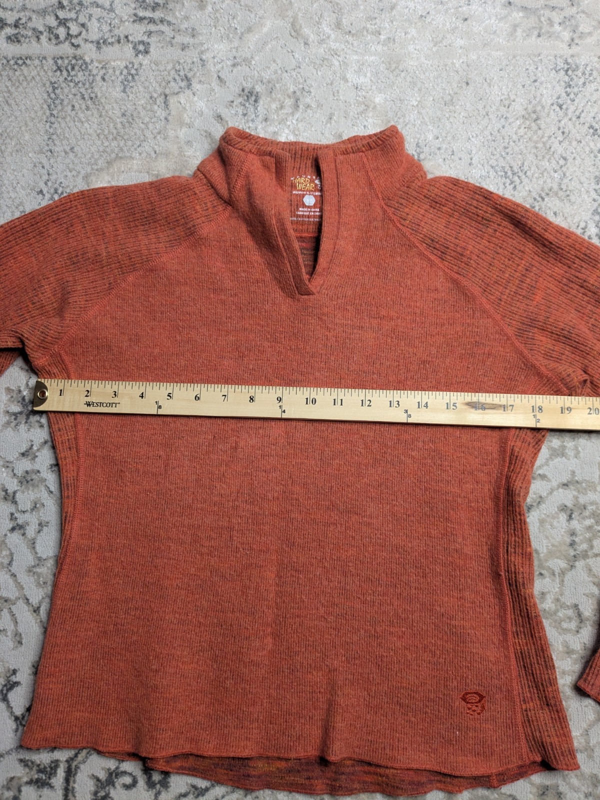 Mountain Hardware Pullover Women's Small Orange K… - image 8