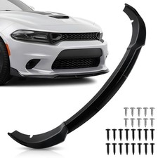 Front Bumper Lip Splitter Spoiler Compatible with Dodge Charger SRT Hellcat/RT
