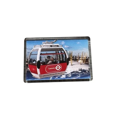 Emirates Air Line London Cable Car Kunststoff Sammlerstück Kühlschrankmagnet Souvenir