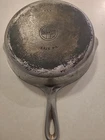 Griswold Erie Pa No. 8 704   Nickel Plated/chrome Cast Iron Frying Pan