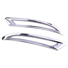 Auto Chrom Hinten Nebelscheinwerfer Blende Abdeckung passt für Ford Fusion 13-18