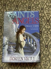 Saints and Angels Oracle 44-Card Complete Set Deck & Guidebook by Doreen Virtue