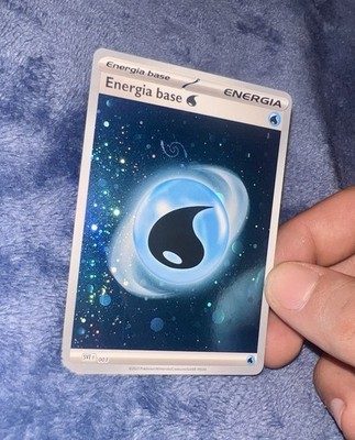 Pokemon TCG 151 HD Cosmo Wasser Energie mit HD Pfeilwirbel SEHR SELTEN SAMMLERSTÜCK
