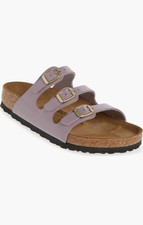 BIRKENSTOCK Florida Graceful Purple 9-9.5 EU 40 Leather Women Sandals NEW