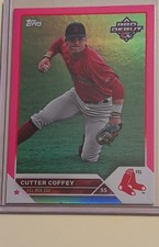 2023 Topps Pro Debut - Cutter Coffey #PD-197 Fuchsia Foil /199 (RC)
