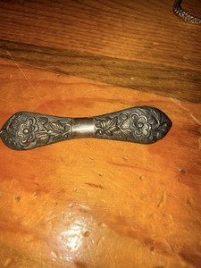 Vintage Sterling Silver Hair Clip Stamped 925 Sterling 