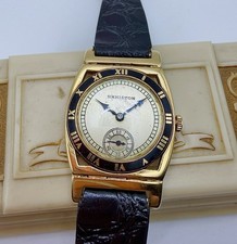 VINTAGE HAMILTON PIPING ROCK 14K SOLID GOLD W/ BOX PAPER & TAG + 2 EXOTIC BANDS