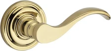 Baldwin Reserve 9BR3530-002 Traditional Curve Lever, Privacy,