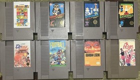 🔥Nintendo NES Lot of 15 Game Cartridges with Zapper &ndash; Mario Duck Hunt R.C. Pro