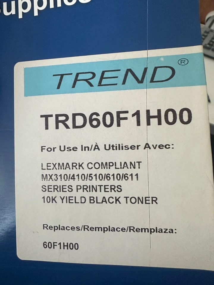 Tinta para impresora Lexmark trend trd60F1H00 Foto 2 de 3