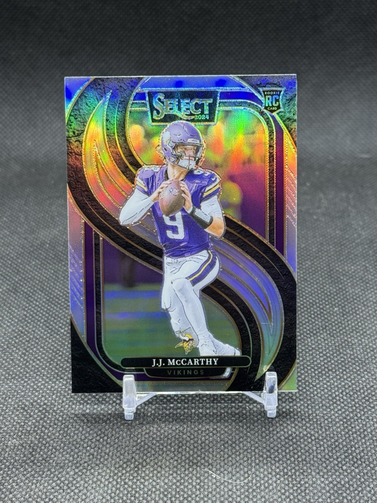 2024 Select J.J. McCarthy Premier RC Silver Prizm Rookie #134 Vikings