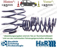 HR Tieferlegungsfedern 25mm f�r BMW 6er E63, Bj. 2005-2010