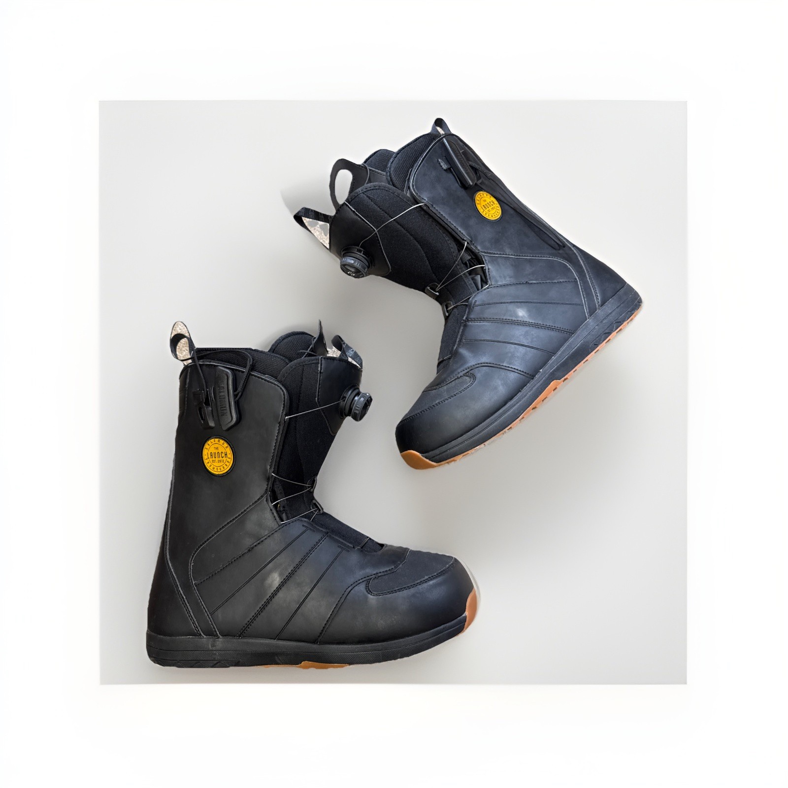 Stivali da snowboard Salomon Launch BOA SJ da uomo taglia 12