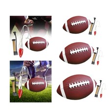 PU Leather Football mit Inflatorpumpe, Sportausrüstung, weicher Training