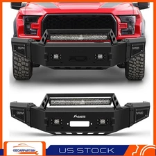 Complete Front Rear Bumper Assembly For 2018-2020 Ford F-150 w/ Led Lights