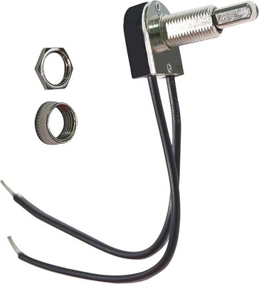 Zing Ear ZE 107M Two Stage Push Button Switch ON Off 5/8 Light Lamp 3A 250VAC