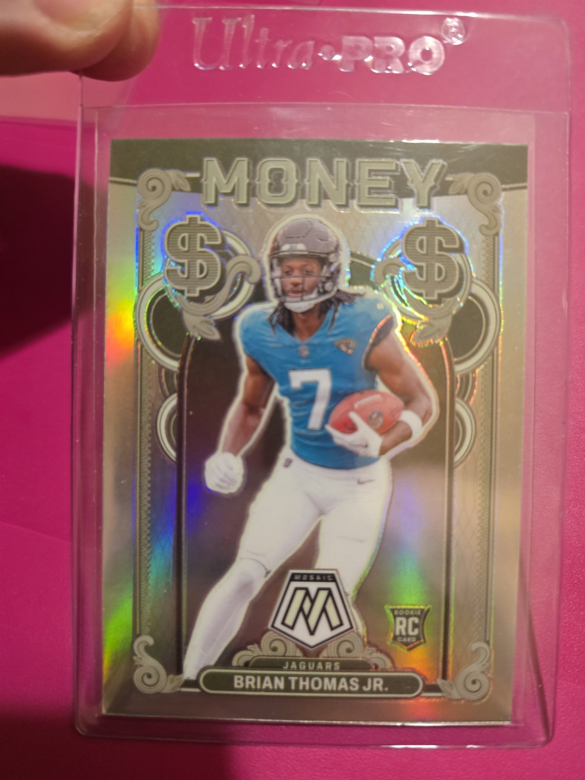 Brian Thomas Jr. 2024 Mosaic #9 Money /(SSP) Price Guide - Sports
