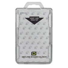 ID Stronghold - RFID Blocking Secure Badge Holder - Duolite 2 Card ID Holder ...