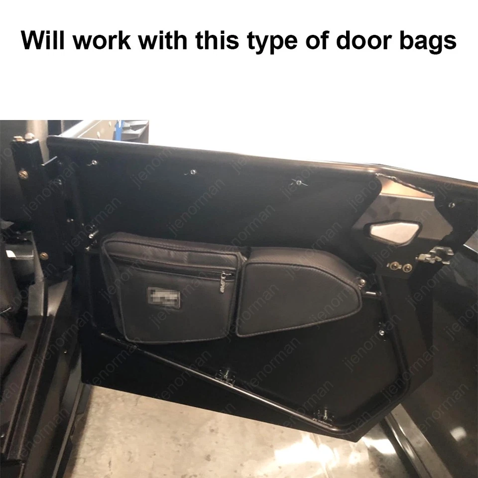 Full Doors Aluminum UTV Side for 14-23 Polaris RZR XP4 XP 1000 Turbo S 4 Seats Foto 2 de 4