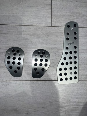 genuine porsche 911 996 RUF pedals pedal covers manual 6 speed SET 1999-2004