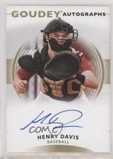 2022 Upper Deck Goodwin Champions Goudey Auto Henry Davis #GA-HD Auto uk2