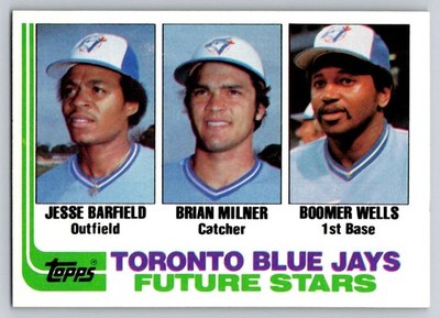 1982 Topps - Jesse Barfield, Brian Millner, Boomer Wells #203