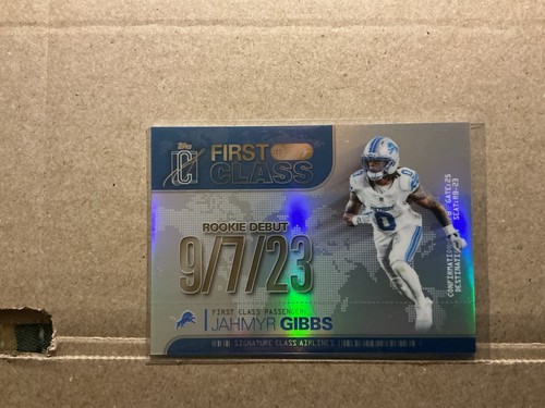 2025 Topps Signature Jahmyr Gibbs Base (RAW)